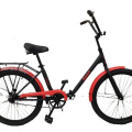 Велосипед складной Aist Smart 24 1.1 черно-красный